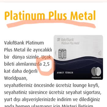 VakıfBank Vb. Platinum Plus Metal Kredi Kartı Puan Katsayılarının Değişmesi
