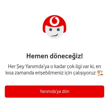 Vodafone Şans Yanımda Çekiliş Bileti Alamama Sorunu