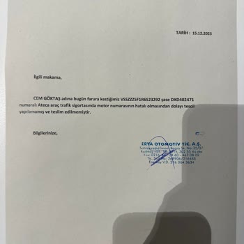 Sigortam.net Üzerinden Yapılan Trafik Sigortası Ve İptal İşlemleri