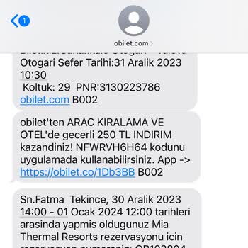 Obilet Rezervasyon Sorunları Ve Mağduriyetler