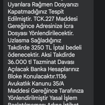 HINTELHB (SMS) Hintelhb Tarafımdan Benim Tarafıma Dava Açılacağına Dair Mesaj Geliyor