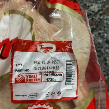 BİM Kokmuş Tavuk Satıyor