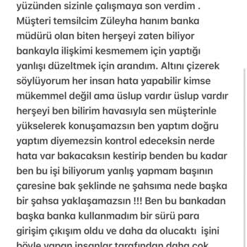 Akbank Ayvalık Banka Şubesi Çalışanı İle Yaşanan Sorunlar