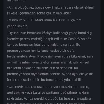 Casinoviva Para Falan Ödemiyor!