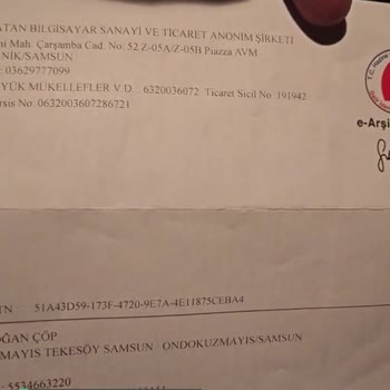 Vatan Bilgisayar Piazza Şubesi Hatalı Ürün Sattı