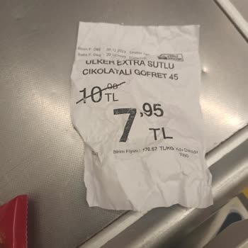 Şok Marketler Etiket Fiyatı İle Kasa Fiyatı Farklı