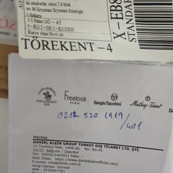 Daniel Klein Firma Ürünü Değiştirip Ulaştırmıyor