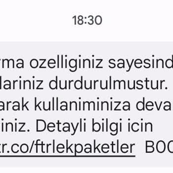 Vodafone İnternet Olmasına Rağmen Kullanımlarım Durduruldu