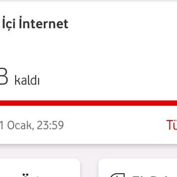 Vodafone İnternet Olmasına Rağmen Kullanımlarım Durduruldu