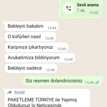 Evde Paketleme İşi Ve Ön Ödeme Sorunları