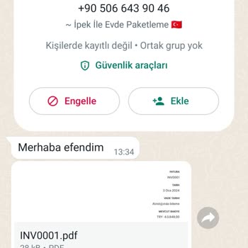 Evde Paketleme İşi Ve Ön Ödeme Sorunları