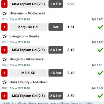 Nesine ( Ertelenen Maç )