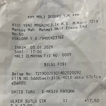 Ürün Hatası Ülker Marka Çikolata