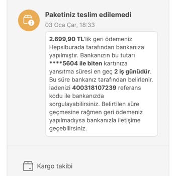 Yeti Mobilya Ürün Teslim Etmedi