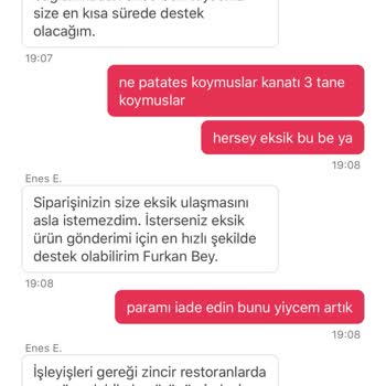 Yemeksepeti Eksik Siparişe Yardımı 😂