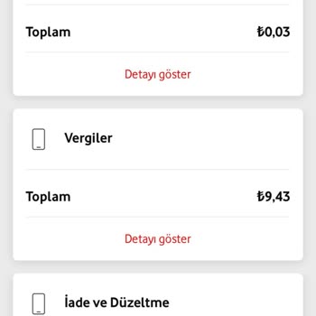 Vodafone "İade Ve Düzeltme" Adı Altında Ekstra Ücret Yansıtıyor
