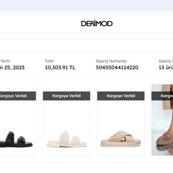 Derimod Online Pişmanlık Oldu