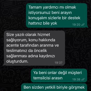 AGT Kurye (aynigunteslim.com) AGT Kuryenin Teslimatı Sağlayamaması