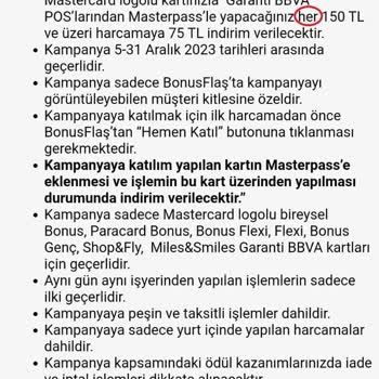 Garanti BBVA BonusFlaş Verdiği Sözü Tutmuyor