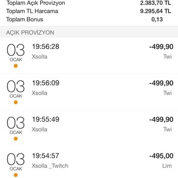 Xsolla Kredi Kartımdan İznim Dışında Çekilen Para