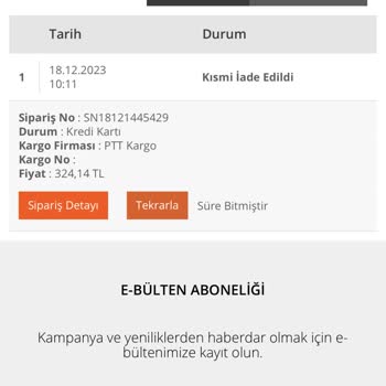 İsem Kitap Kargo Ve Sipariş Sorunu