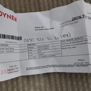 Harley-Davidson Bot Harley Markalı Botta Yaşadığım Sorunlar