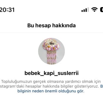 Bebek_kapi_suslerii (Instagram) Yanılttı