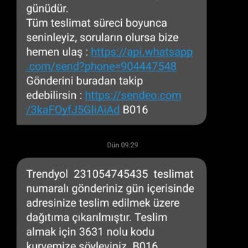 Sendeo Kargo Süresi Teslimat