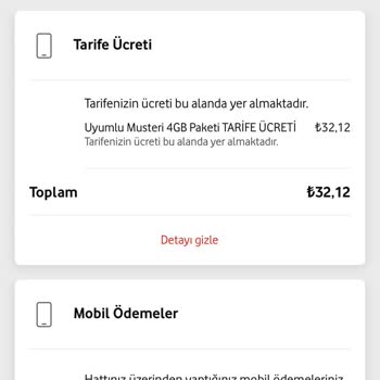 Vodafone Gereksiz Fatura Kabartıyor