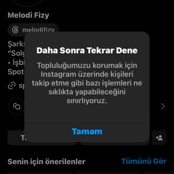 Instagram Takip Edememe Sorunu
