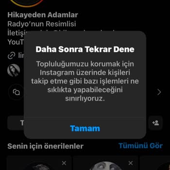 Instagram Takip Edememe Sorunu