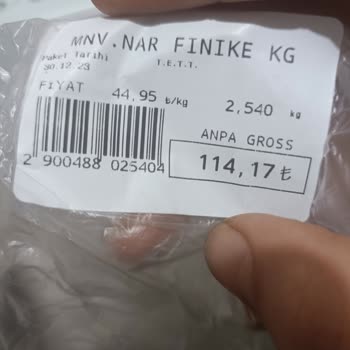 Anpa Gross Market Anpa Gross Manav Reyonu Narlara Dikkat
