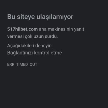 Hilbet Sitesine Erişim Sağlanamıyor