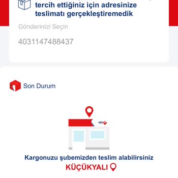 Aras Kargo Kargo Şirketi Teslimat Tercihlerinde Hata Yapıyor