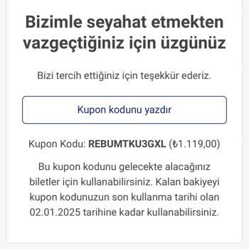 Kamil Koç Paramı İade Etmiyor