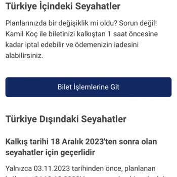 Kamil Koç Paramı İade Etmiyor