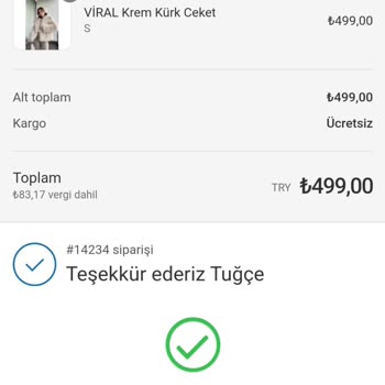 Vanilin Design Butik Şikayet Parayı Aldılar Dönüş Yok
