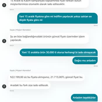 Amazon Türkiye Müşteri Memnuniyetsizliği