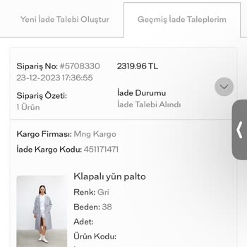 Vatkalı Para İademi Yapmadı