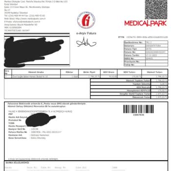 Medical Park Göztepe Acil Müdahale Ücret Alındı İade Edilmiyor