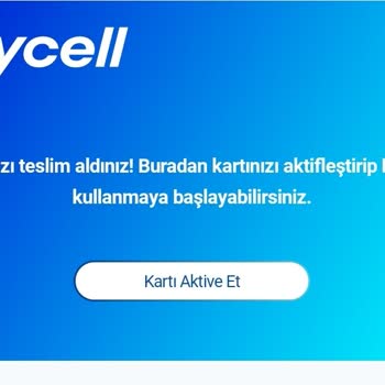 Paycell Kart Aktif Etme Sorunu