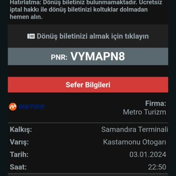 Metro Turizm Otobüs İptali Sonrası Oluşan Mağduriyet