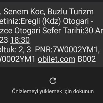 Buzlu Turizm Turizm Firmasının Anlayışsızlığı Nedeniyle Yaşanan Mağduriyet