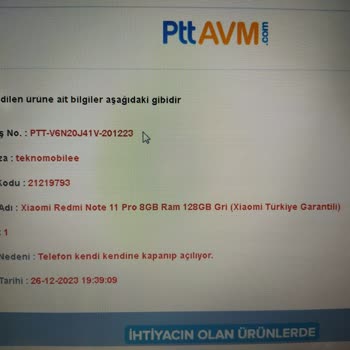 Epttavm Para İadesi