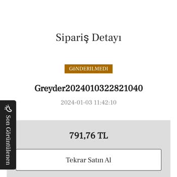 Greyder Diye Ayakkabı Aldım.