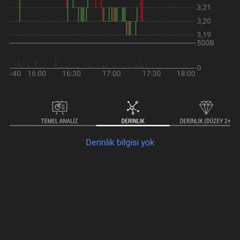 Gedik Trader Borsa Kapanışı Sonrası Derinlik Yok Hatası