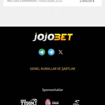 Jojobet Yatırımımın Kaybolması Ve Hesap Sorunu