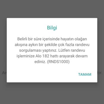 MHRS (Merkezi Hekim Randevu Sistemi) Giriş Yapamıyorum Lütfen Kalıcı Çözüm İstiyorum