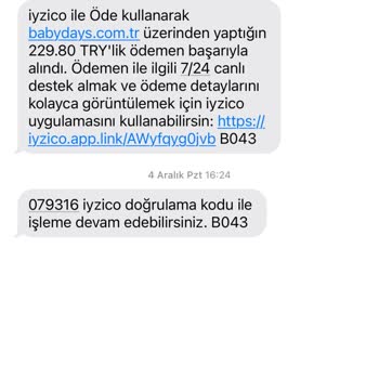 Baby Days Ürün Teslimatında Yaşanan Sorunlar Ve Müşteri Hizmetleri İlgisizliği