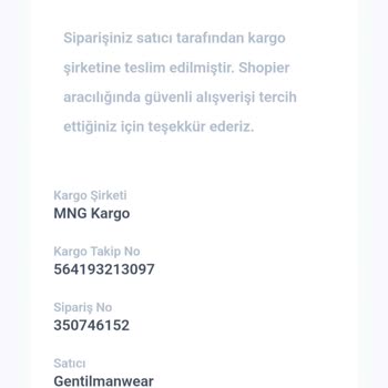 Gentilbutik Değişim Kabul Edilmiyor